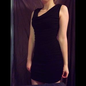 Black maxi dress